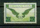 SUISSE POSTE AERIENNE Nº 14 A ** TTB Papier Ordinaire - Used Stamps
