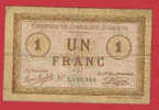 Chambre Commerce D ' AMIENS 1915 De  UN FRANC N ° 1,589,998 - Cámara De Comercio