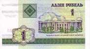 BIELORUSSIE   1 Rublei   Daté De 2000    Pick 21    ***** UNC  BANKNOTE ***** - Wit-Rusland