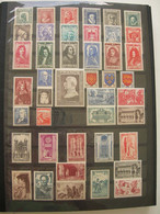 FRANCE - VERY NICE COLLECTION NEVER HINGED IN STOCK BOOK NEVER HINGED **! - Collezioni