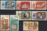 HUNGRIA Aereo 1958, Num 198-205 º - Used Stamps