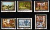 ROMANIA 1987 PAINTINGS SET OF 6 NHM - Other & Unclassified