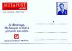 B01-140 42000 CA BK- Carte Postale - Entiers Postaux - Banque Générale Mutapost - Flamand - Changement D'adresse De 1996 - Avviso Cambiamento Indirizzo