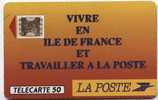 LA POSTE 50U SC4 A/B 12.90 BON ETAT - 1990