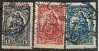 HUNGRIA 3 Timbres Num 395-397 - Gebraucht