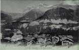 SUISSE - PANORAMA DE CHAMPERY ET LA DENT DU MIDI - Champéry