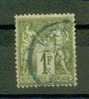 FRANCE Nº 72 Obl. Bleue - 1876-1878 Sage (Tipo I)