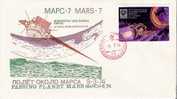 URSS  / MARS 7 / MOSCOU / 09.03.1974 - Russia & USSR