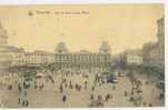 Brussel Gare Du Nord Et Place Rogier Animé + Tram (d648) - Chemins De Fer, Gares