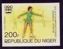 NIGER  PA 263  **  NON DENTELE JO 1980  Patinage - Patinaje Artístico