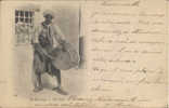 Un Musicien  Carte Nuage Postée à Sidi Bel Abbès - Beroepen