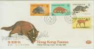 1982 FDC----FAUNA--DEER - Other & Unclassified