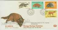 1982 FDC----FAUNA--DEER---PHILATELIC BUREAU - Andere & Zonder Classificatie