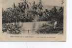 972 - SAINT PIERRE-BONNE ANIMATION -  Cours D'eau Avec Personnage -carte Avant1905 - Fort De France