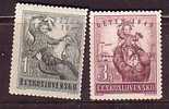 L3029 - TCHECOSLOVAQUIE Yv N°517/18 ** - Unused Stamps