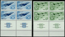 ISRAEL..1962..Michel # 254-255...MNH. - Nuevos (con Tab)