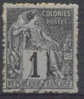 Lot N°3761  COLONIES GENERALES , N°46, Coté 4.60 Euros - Alphee Dubois