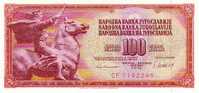 YOUGOSLAVIE    100 Dinara   Daté Du 04-11-1981    Pick 90b  Signature 11    *****BILLET  NEUF***** - Yugoslavia