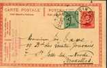 P018-056 - Entier Postal - Carte Postale N°056 - Nouvelle éffigie Du Roi Albert 1er Tirage De Harlem 10c Carmin Sur Jaun - Postcards 1909-1934