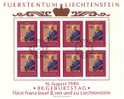 B1975 - LIECHTENSTEIN N°844 SHEETLET ( Registered Shipment Only ) - Blocks & Sheetlets & Panes