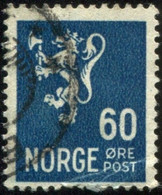 Pays : 352,02 (Norvège : Haakon VII)  Yvert Et Tellier N°:   235 (o) - Used Stamps
