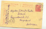 Kaart Met Stempel Op Woluwe - Cartes Postales 1909-1934