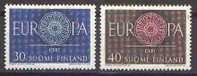 CEPT / Europa 1960 Finlande N° 501 Et 502 ** - 1960