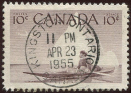 Pays :  84,1 (Canada : Dominion)  Yvert Et Tellier N° :   278 (o) Belle Oblitération De 1955 - Usados