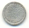 PAYS - BAS   10  CENTS  1918      ARGENT - 10 Centavos