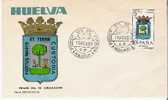 ESPAGNE / FDC / HUELVA / 1963 - Postzegels