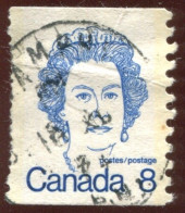 Pays :  84,1 (Canada : Dominion)  Yvert Et Tellier N° :   514 B (o) / Michel 540 E - Coil Stamps