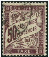 Pays : 189,03 (France : 3e République)  Yvert Et Tellier N° : Tx  37 (o) - 1859-1959 Usati