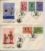 België FDC 1399/1403 Liège (Kinderspelen) - 1961-1970