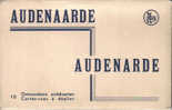 AUDENAARDE - AUDENARDE - 10 Ontvouwbare Zichtkaarten - Cartes-vues à Déplier - Kompleet - Oudenaarde