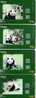 Animals – Fauna - Faune - Bear – Grizzly – Baer – Oso – Ours – Orso - Panda -  Set Of 4.cards - Giungla