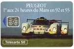 PEUGEOT 905 4 50U SC5 07.93 N°S MOYENS EMBOUTIS ESPACES ETAT COURANT - 1993