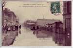 La Rue De La Parfumerie  -Crue De La Seine-Janvier 1910 - Gennevilliers