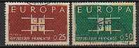 Serie Sellos Tema EUROPA,  FRANCIA 63 - 1963