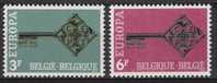 Belgie OCB 1452 / 1453 (**) - 1968