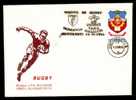 Romania 1983 Special Cover With Match Of Ruhby Romania-Tara Galilor. - Rugby