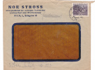 Austria 1930  Textilfabriken Wien,"NOE STROSS"  Perfins On Cover "NS" . - Perforiert/Gezähnt