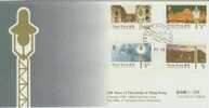 FDC-----1990----100 YEAR ELECTRICITY IN HK---AIRPORT CANCELLED ---2-- - Andere & Zonder Classificatie