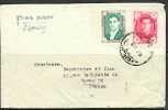 REF LBL1 - IRAN  LETTRE AVION DE TEHERAN POUR PARIS 18/10/1957 - Iran