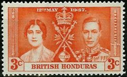 BRITISH HONDURAS..1937..Michel # 109..MLH. - Britisch-Honduras (...-1970)