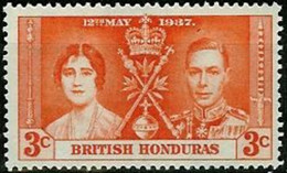 BRITISH HONDURAS..1937..Michel # 109..MLH. - Brits-Honduras (...-1970)