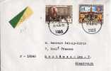 MARCOPHILIE LETTRE D'AUTRICHE AVEC SUPERBE TIMBRES DE 1986 - Covers & Documents