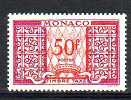 Timbre De  Monaco Taxe  Neuf  N° 38 A *** - Impuesto