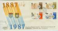 FDC----1987---MEDICAL 100 YEAR--- - Andere & Zonder Classificatie