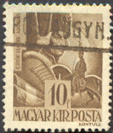 Pays : 226,2 (Hongrie : Royaume (Régence))  Yvert Et Tellier N° :  619 (o) - Used Stamps