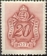 Pays : 226,2 (Hongrie : Royaume (Régence))  Yvert Et Tellier N° : Tx  148 (**) - Impuestos